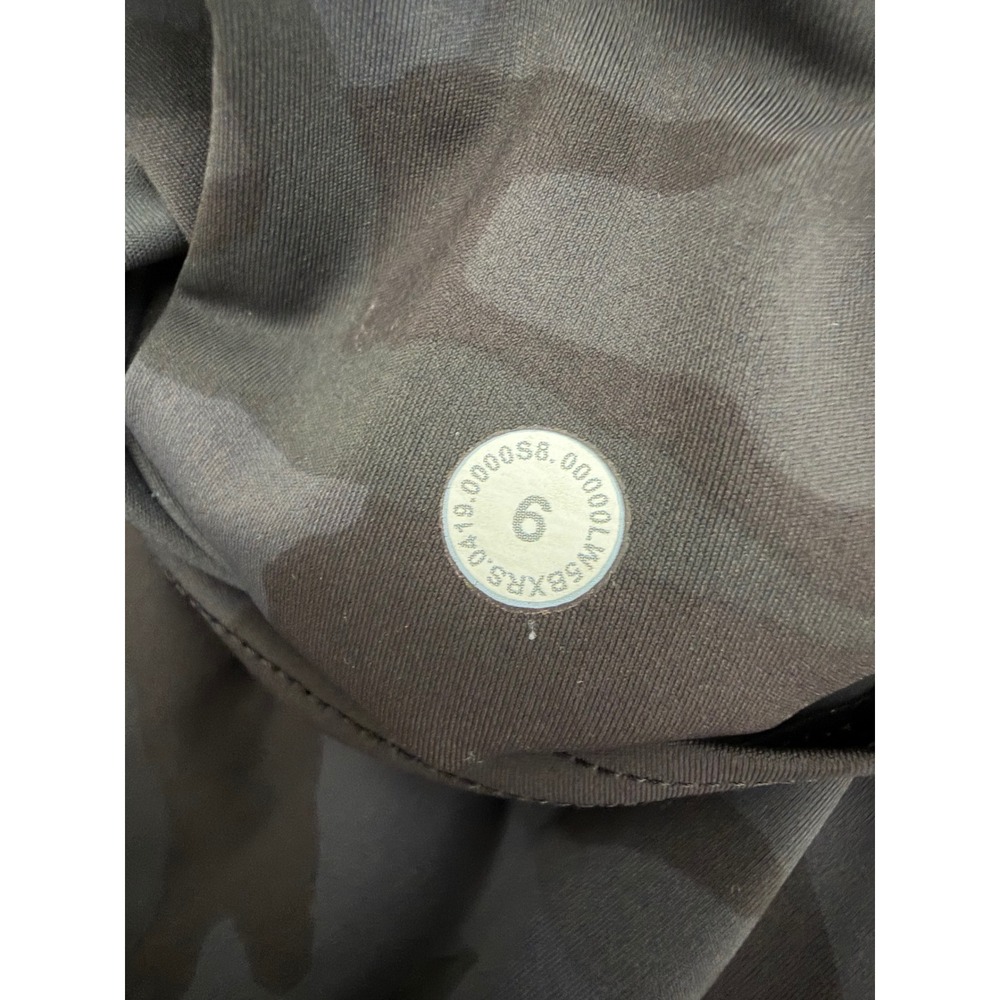 Lululemon Fast and Free Tight II 6 Nulux 25" Leggings Black Camo Running Yoga - Picture 7 of 8